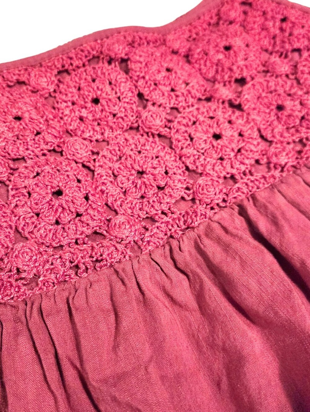 Girls Tank Top Raspberry Pink - Picture 4 of 4